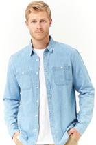 Forever21 Chambray Button-up Shirt