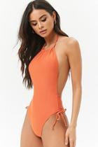 Forever21 Halter Neck One-piece Swimsuit