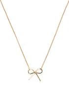 Forever21 Ribbon Pendant Necklace