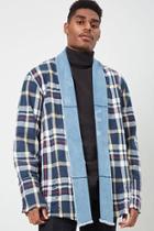 Forever21 Distressed Flannel Jacket