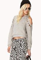 Forever21 Sleek Cropped Sweatshirt