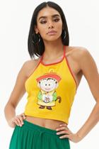 Forever21 Gohan Graphic Halter Top