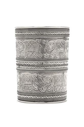 Forever21 Elephant Etched Cuff