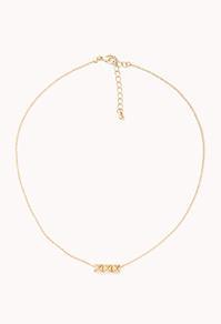 Forever21 Pyramid Charm Necklace