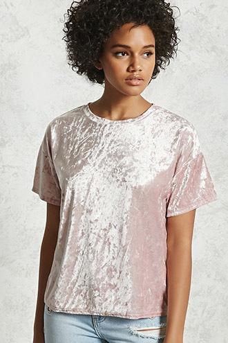 Forever21 Crushed Velvet Tee