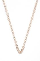 Forever21 Geo Cutout Chain Necklace