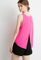 Forever21 Contemporary Slit-back Top