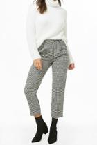 Forever21 Houndstooth Cropped Pants