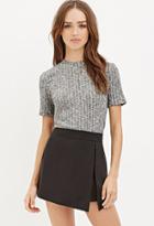 Forever21 Ribbed Knit Marled Top
