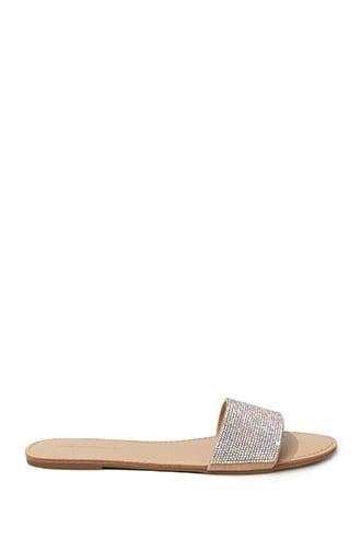Forever21 Iridescent Embellished Sandals