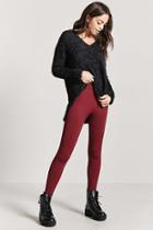 Forever21 Faux Fur Lined Leggings