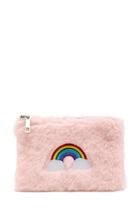 Forever21 Rainbow Embroidered Coin Purse