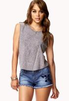 Forever21 Railroad Stripe Cut Offs