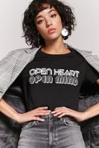 Forever21 Open Heart Graphic Tee