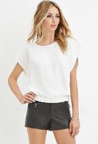 Love21 Slit-back Elasticized Top