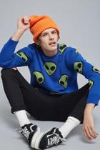 Forever21 Alien Emoji Sweater