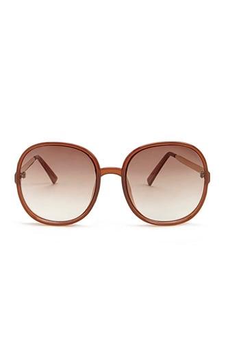 Forever21 Oversized Plastic Round Sunglasses