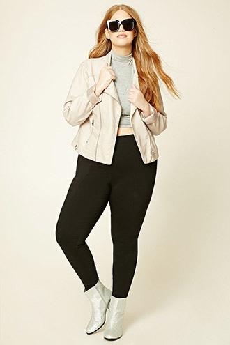Forever21 Plus Women's  Plus Size Pintuck Pants