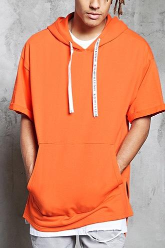 Forever21 High-low Longline Hoodie