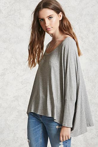 Forever21 Ribbed Dolman Top