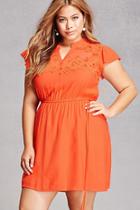 Forever21 Plus Size Belted Mini Dress