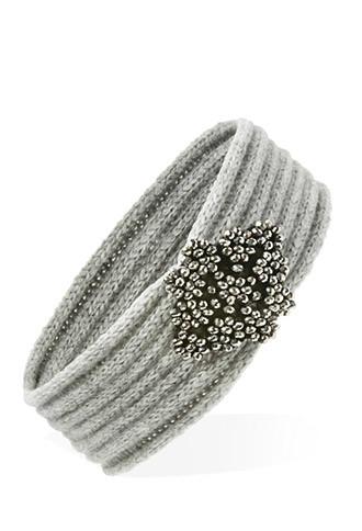 Forever21 Beaded-front Headwrap