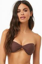 Forever21 Twist-front Bandeau Bikini Top