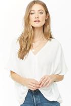 Forever21 Dolman Twist-hem Top