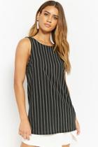 Forever21 Pinstriped Shift Dress