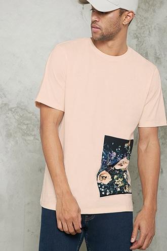 Forever21 Floral Graphic Tee