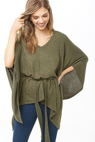 Forever21 Brushed Poncho Tunic