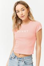Forever21 Bunny Graphic Tee