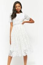 Forever21 Layered Lace Midi Dress