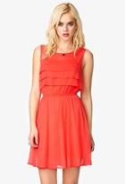 Forever21 Pleated Georgette Dress