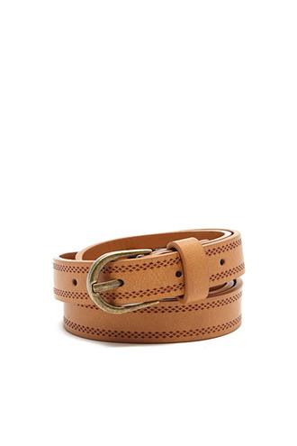 Forever21 Skinny Faux Leather Belt