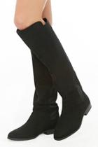 Forever21 Knee-high Combo Boots