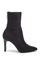 Forever21 Pointed Pull-ring Sock Ankle Booties