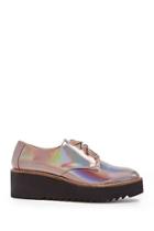 Forever21 Jane And The Shoe Iridescent Sneakers