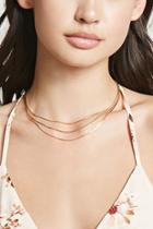 Forever21 Layered Snake Chain Necklace