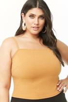 Forever21 Plus Size Textured Cropped Cami
