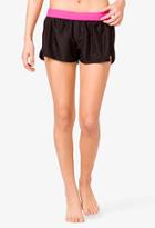 Forever21 Colorblocked Woven Run Shorts