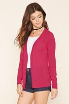Forever21 Women's  Cotton-blend Cardigan