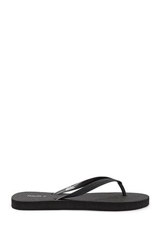 Forever21 Textured Thong Sandals