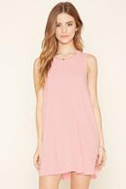 Forever21 Women's  Light Pink Knit Mini Dress