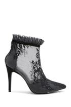 Forever21 Shoe Republic Lace Booties