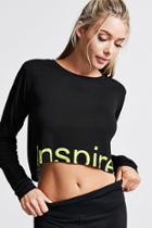 Forever21 Active Inspire Graphic Top