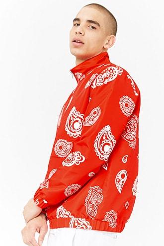 Forever21 Bandana Print Anorak