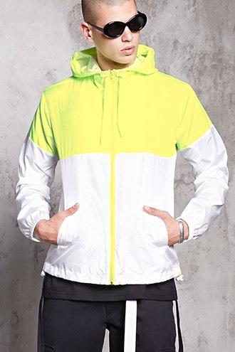 Forever21 Colorblocked Anorak Jacket