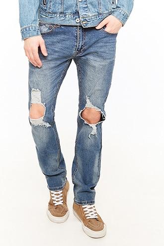Forever21 Xray Jeans Distressed Denim Pants
