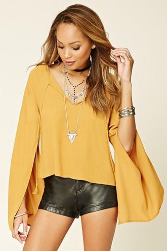 Forever21 Bell-sleeved Top